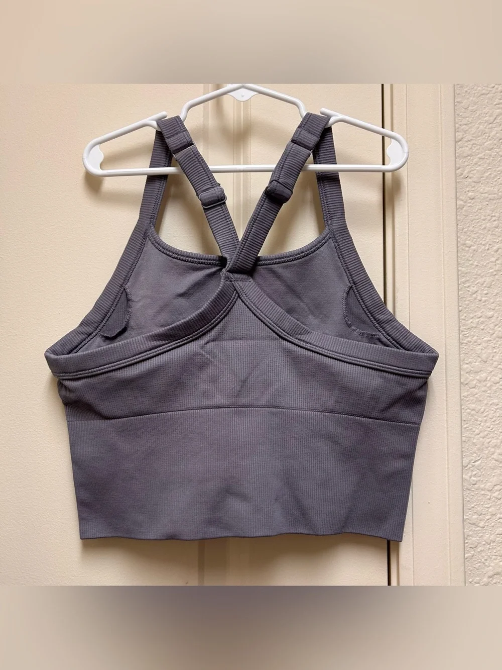 Alo Yoga seamless ribbed favorite bra tank
